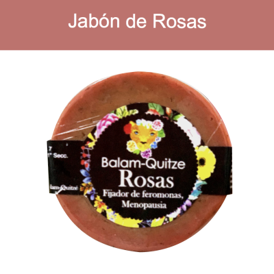 Jabón de rosas 120gr
